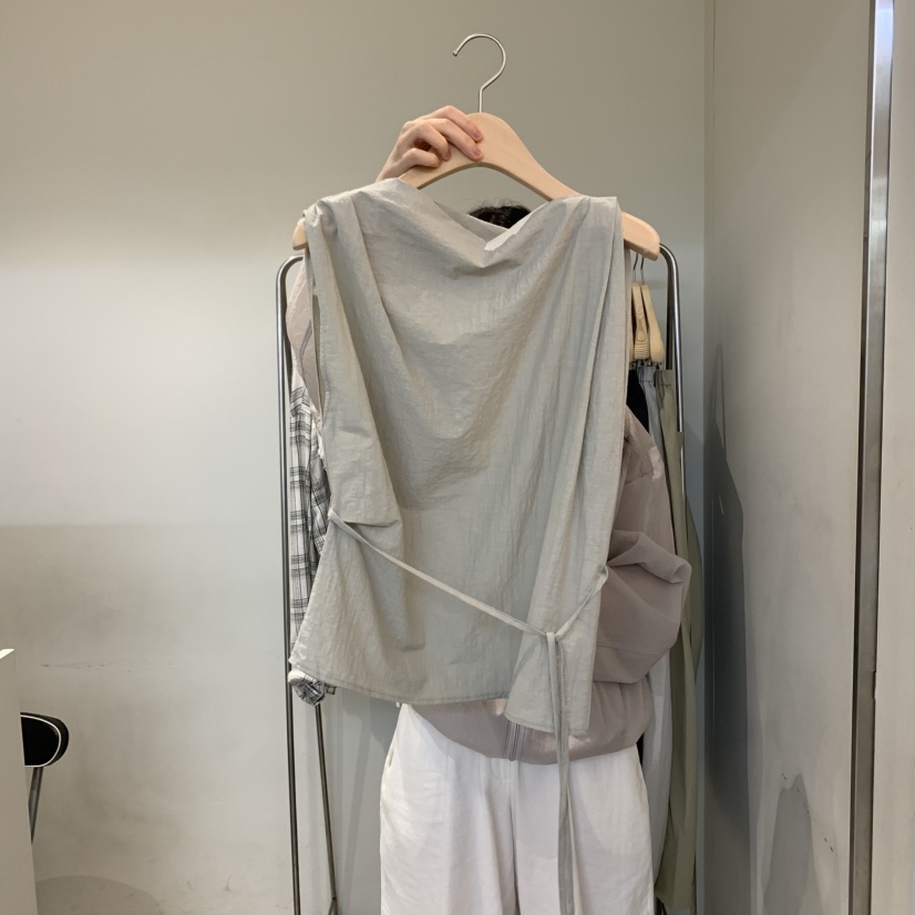 OUTRENE東大門㊣直郵女裝新品休閑職業真品25春夏襯衫蕾絲衫OUTRENE襯衫/蕾絲衫圖色2