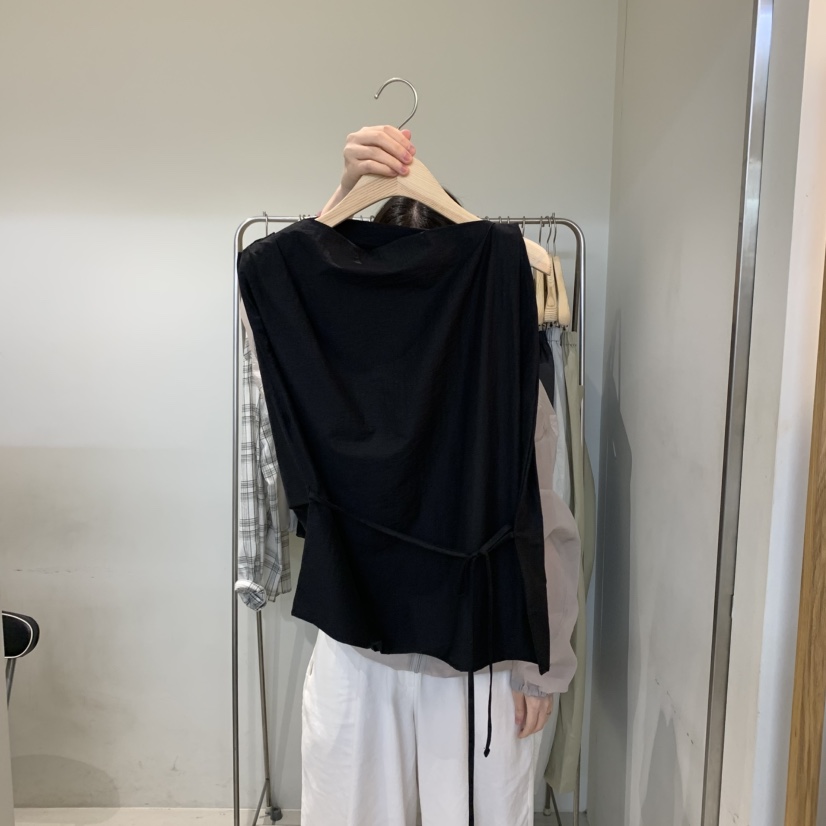 OUTRENE東大門㊣直郵女裝新品休閑職業真品25春夏襯衫蕾絲衫OUTRENE襯衫/蕾絲衫圖色3