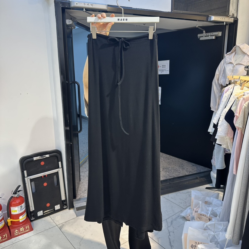 HARU韓國代購㊣女裝新品職業熱賣休閑推薦真品25春夏時尚長裙HARU長裙圖色2