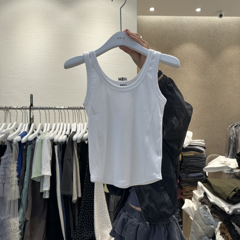 HEIL東大門㊣實拍女裝新品真品時尚熱賣休閑推薦25春夏吊帶背心HEIL吊帶/背心