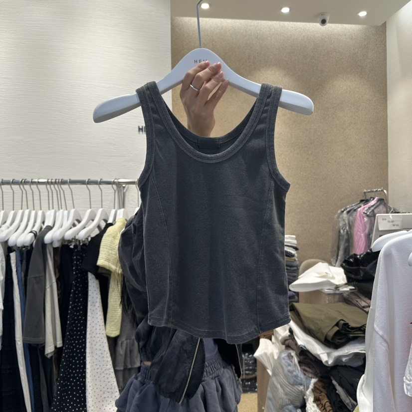 HEIL東大門㊣實拍女裝新品真品時尚熱賣休閑推薦25春夏吊帶背心HEIL吊帶/背心圖色2