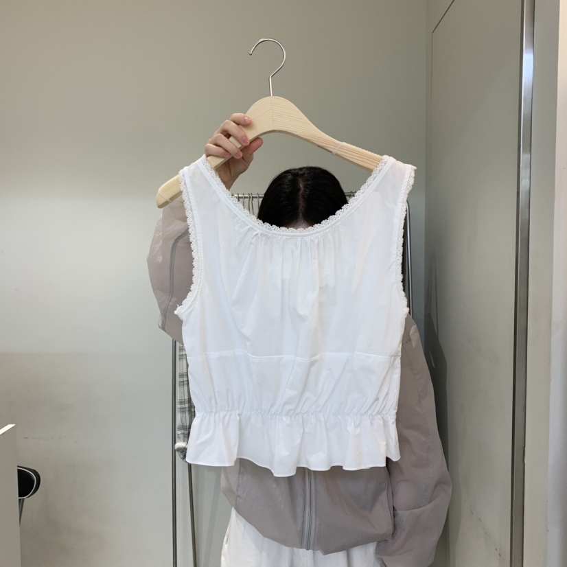 OUTRENE東大門㊣實拍女士新品人氣25春夏時尚熱賣職業吊帶背心OUTRENE吊帶/背心