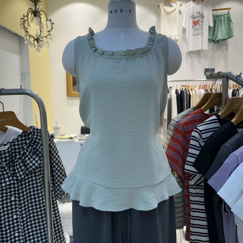MODS-Q東大門㊣代購女裝新品職業真品熱賣休閑推薦吊帶背心MODS-Q吊帶/背心圖色3