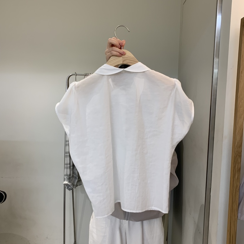 OUTRENE東大門㊣實拍女裝新款人氣休閑職業25春夏襯衫蕾絲衫OUTRENE襯衫/蕾絲衫