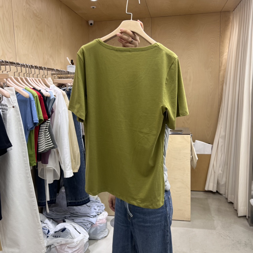 PLEASURE東大門㊣直郵女士新款熱賣25春夏真品時尚推薦休閑T恤PLEASURET恤
