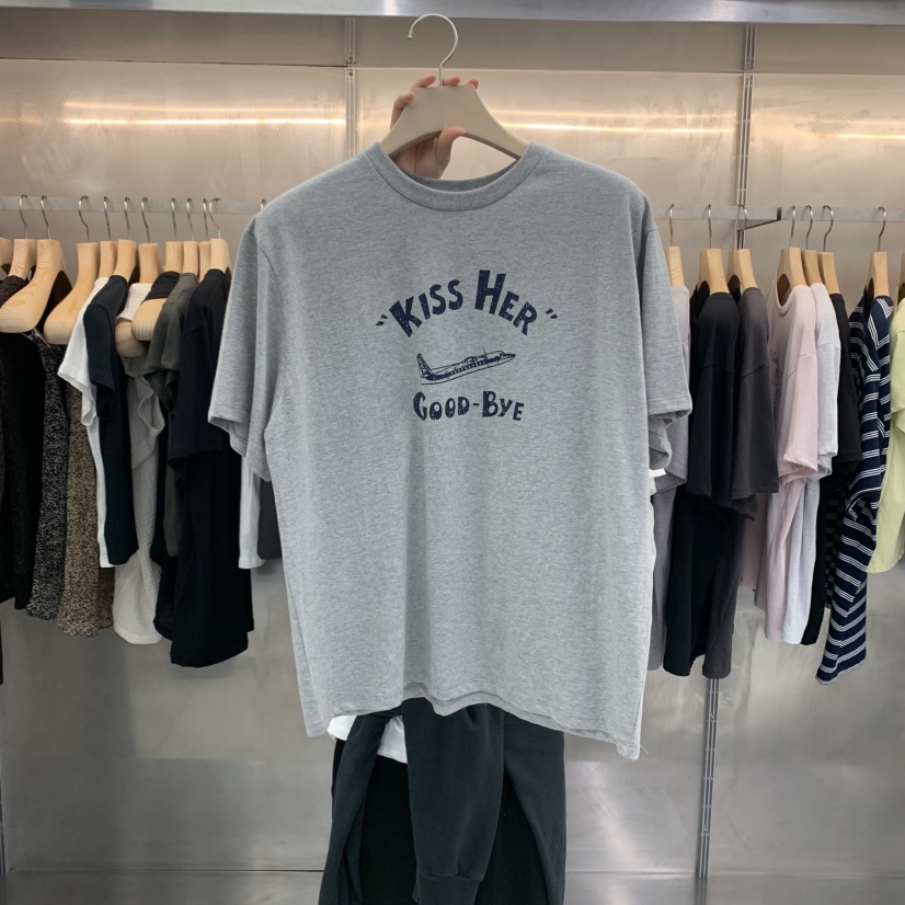 ESSENCE東大門㊣代購女裝新品時尚真品休閑職業人氣推薦T恤ESSENCET恤圖色2