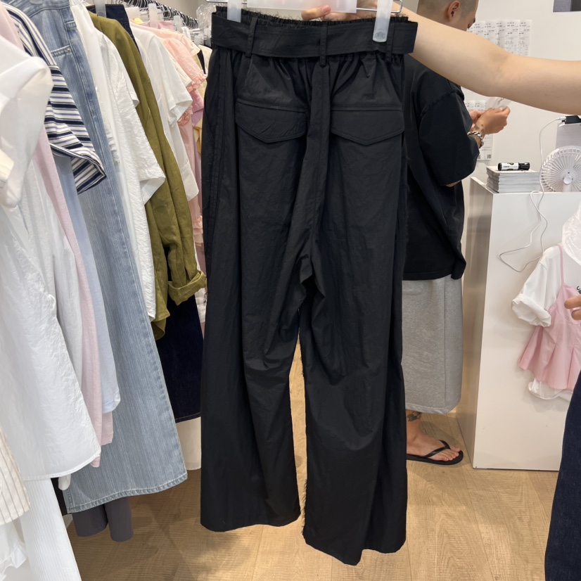 RUMIRU/AWEAR東大門㊣實拍女裝新品時尚推薦25春夏休閑褲含腰帶awear/RUMIRU休閑褲