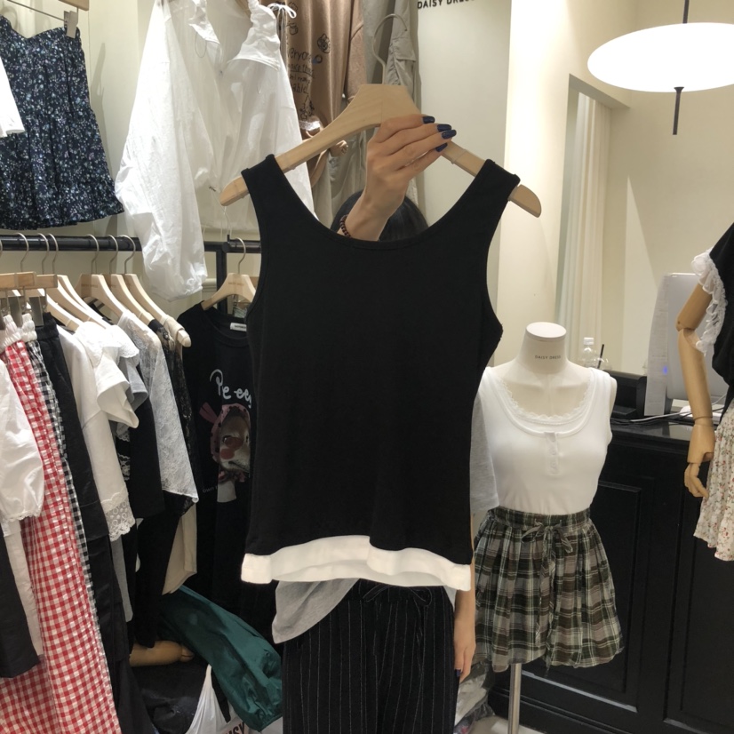 DAISY DRESS東大門㊣直郵女士新款休閑時尚人氣熱賣吊帶背心DAISY DRESS吊帶/背心