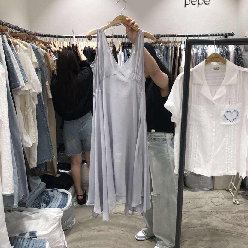ALMOND PEPE韓國直郵㊣女裝新款推薦人氣休閑時尚熱賣連衣裙ALMOND PEPE連衣裙圖色3