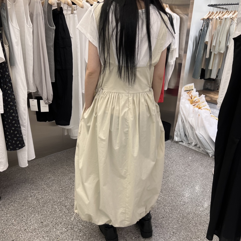 VELVET UNDERGROUND韓國代購㊣女裝新款25春夏真品時尚連衣裙VELVET UNDERGROUND連衣裙
