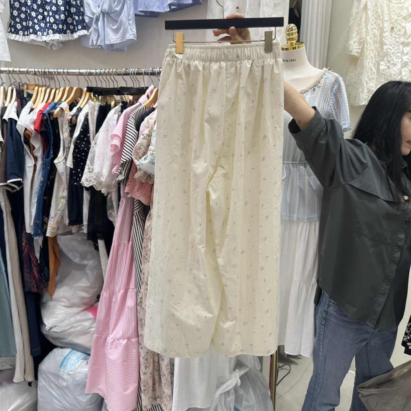 BIKINI韓國代購㊣女裝新款人氣職業休閑真品時尚推薦休閑褲BIKINI休閑褲