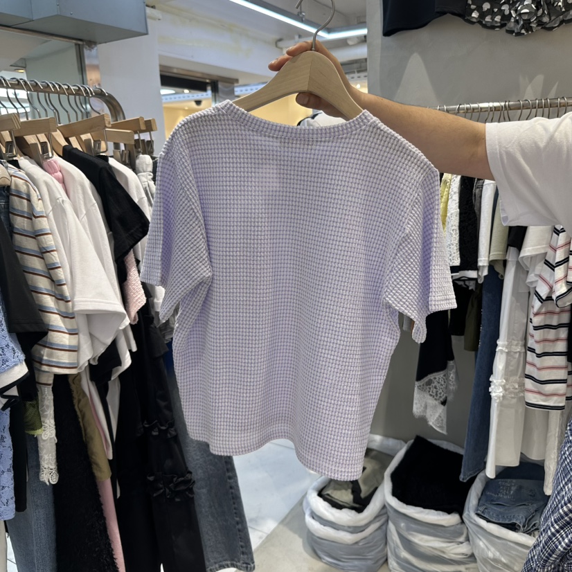 BONITA-Q東大門㊣代購女裝新款休閑時尚職業熱賣真品25春夏T恤BONITA-QT恤