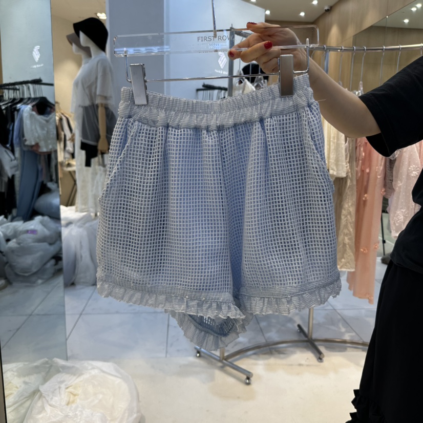 ECHOPARTY東大門㊣實拍女裝新款職業時尚休閑真品25春夏短褲ECHOPARTY短褲