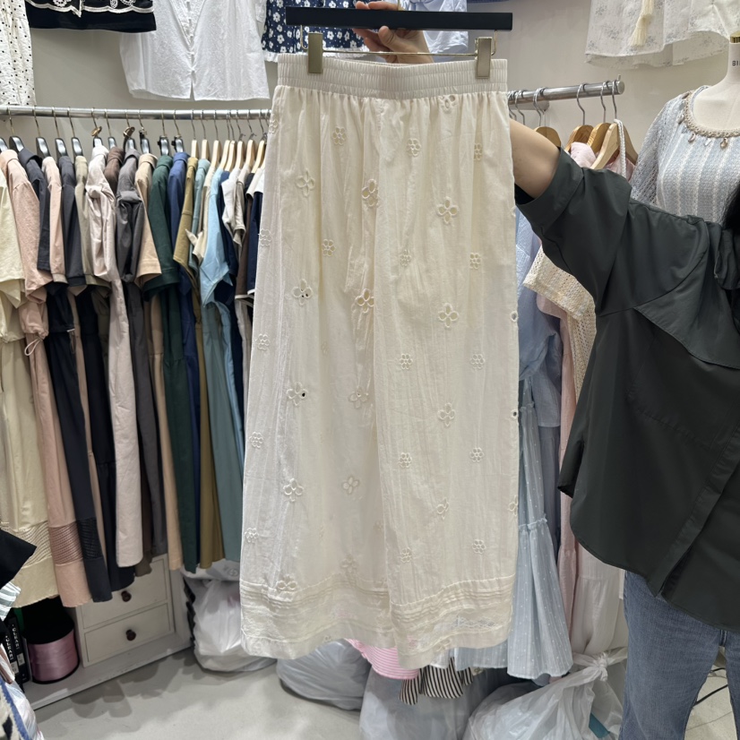 BIKINI韓國直郵㊣女士新品推薦休閑時尚25春夏熱賣職業長裙BIKINI長裙