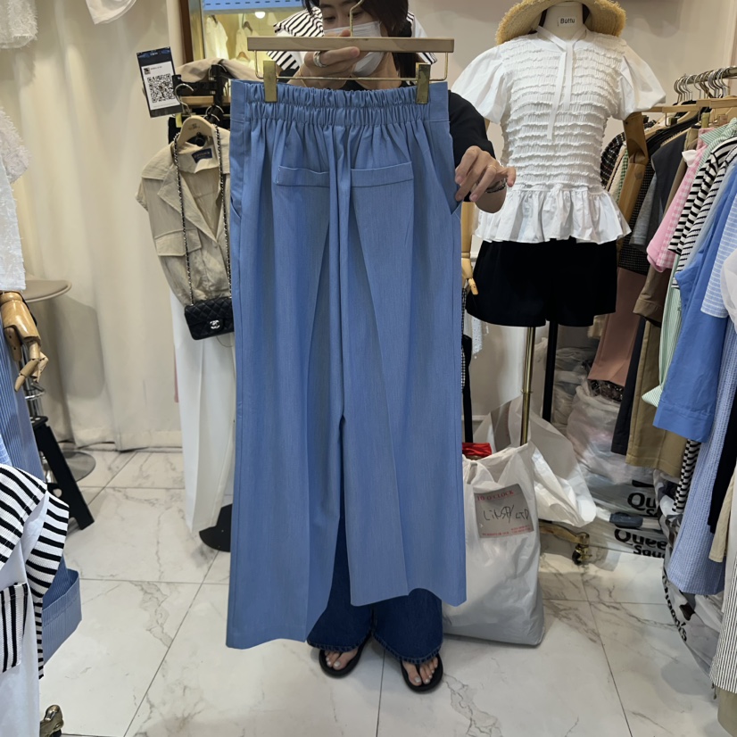 BUTTU東大門㊣實拍女裝新品時尚真品人氣熱賣職業休閑褲天絲10 O CLOCK/Buttu休閑褲