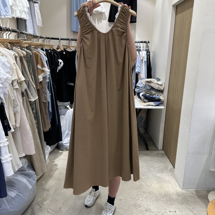 HOLYBANANA韓國直郵㊣女士新款25春夏人氣真品職業熱賣連衣裙groovy.H/HOLYBANANA連衣裙