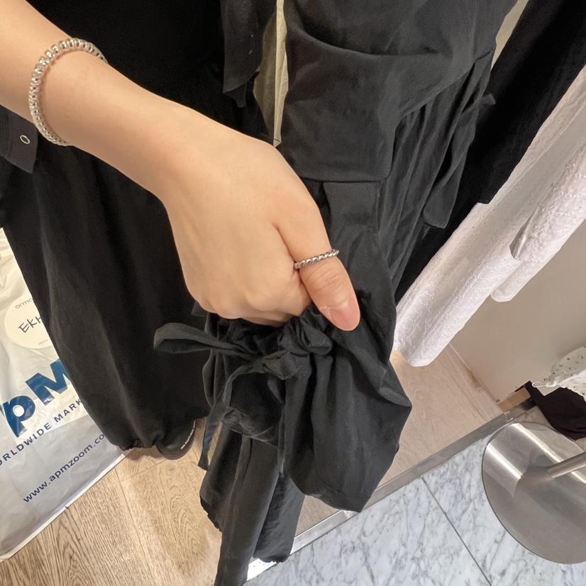 ORMORE韓國直郵㊣女士新品人氣時尚真品休閑熱賣職業連衣裙ORMORE連衣裙