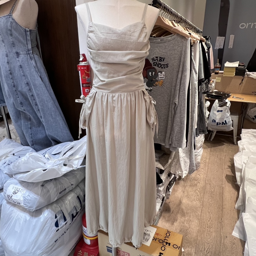 ORMORE韓國直郵㊣女士新品人氣時尚真品休閑熱賣職業連衣裙ORMORE連衣裙