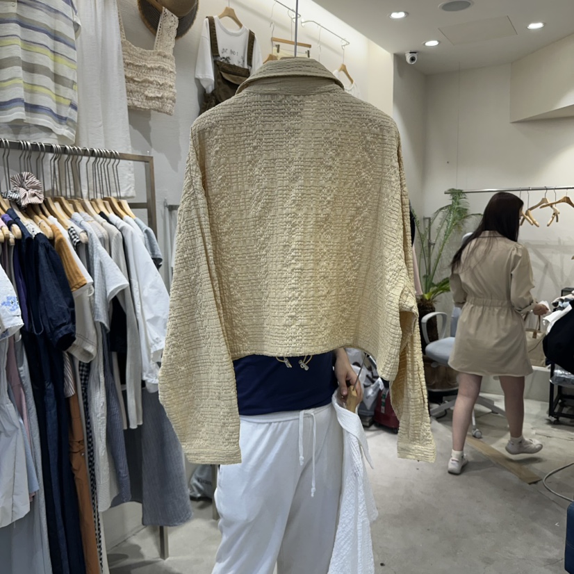 HIPTIQUE韓國代購㊣女士新品職業熱賣人氣25春夏襯衫蕾絲衫HIPTIQUE襯衫/蕾絲衫