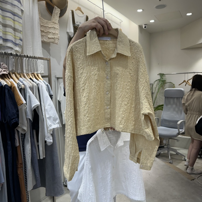 HIPTIQUE韓國代購㊣女士新品職業熱賣人氣25春夏襯衫蕾絲衫HIPTIQUE襯衫/蕾絲衫圖色2