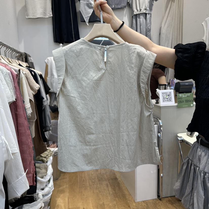 THE MOST-Q東大門㊣代購女裝新品休閑25春夏職業吊帶背心THE MOST吊帶/背心