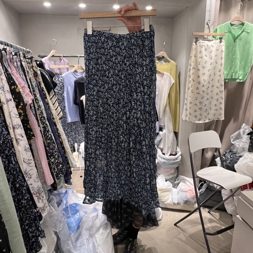 LOGROAD韓國直郵㊣女士新款真品職業25春夏推薦半身裙中短裙LOG ROAD半身裙/中短裙圖色1