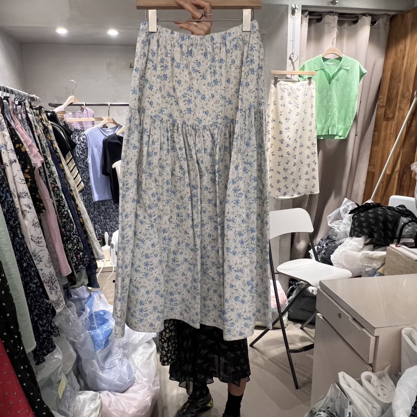 LOGROAD東大門㊣直郵女裝新品人氣推薦時尚職業半身裙中短裙LOG ROAD半身裙/中短裙