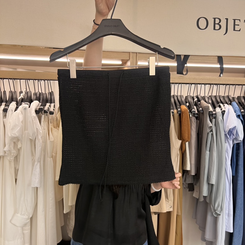OBJET韓國直郵㊣女裝新品人氣熱賣時尚休閑真品25春夏吊帶背心love us u/OBJET吊帶/背心圖色3