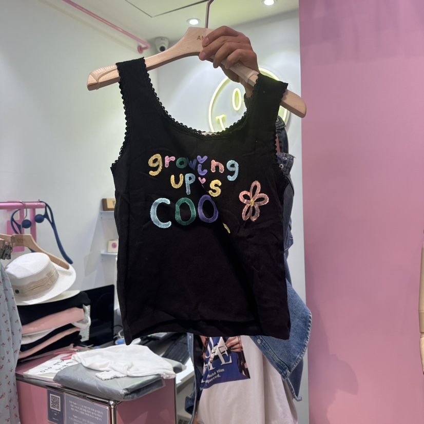 ANNA東大門㊣直郵女裝新款職業休閑時尚真品人氣推薦吊帶背心ANNA吊帶/背心圖色2