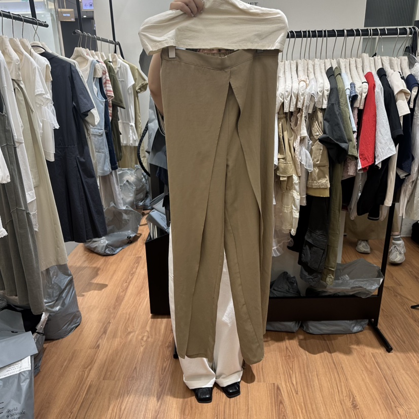 JADEMARKET韓國直郵㊣女裝新品推薦熱賣人氣25春夏職業休閑褲JADE MARKET休閑褲