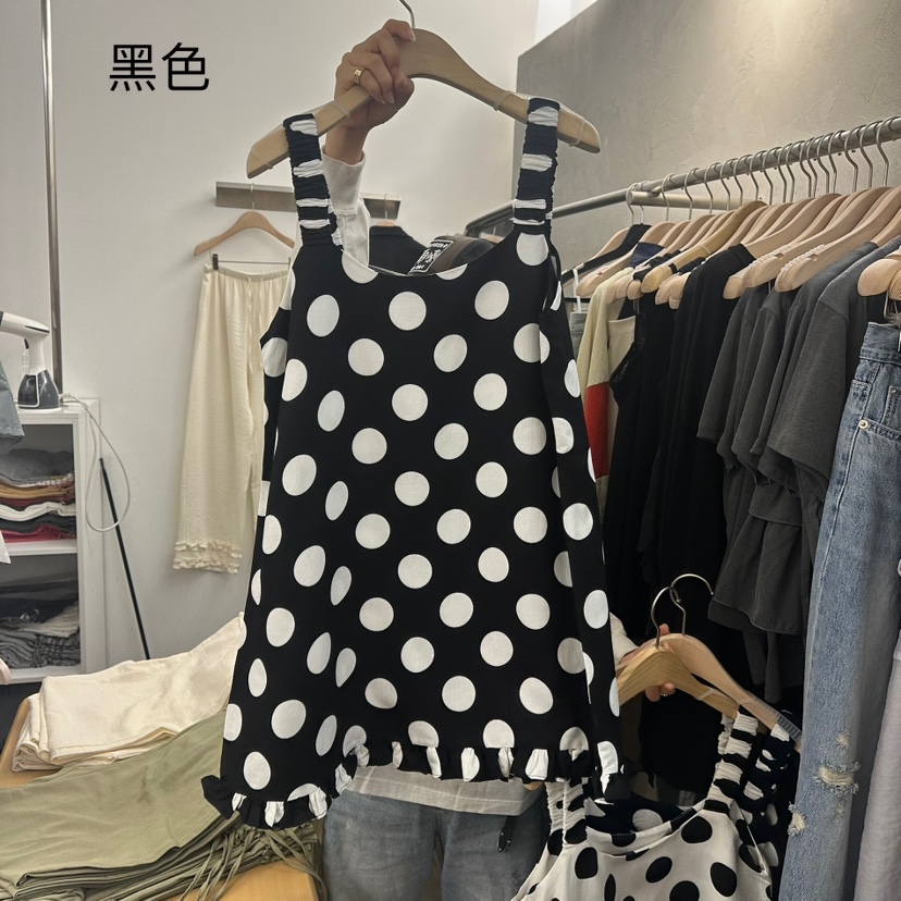 MOSAIC東大門㊣直郵女裝新品真品推薦熱賣人氣休閑吊帶背心MOSAIC吊帶/背心圖色3