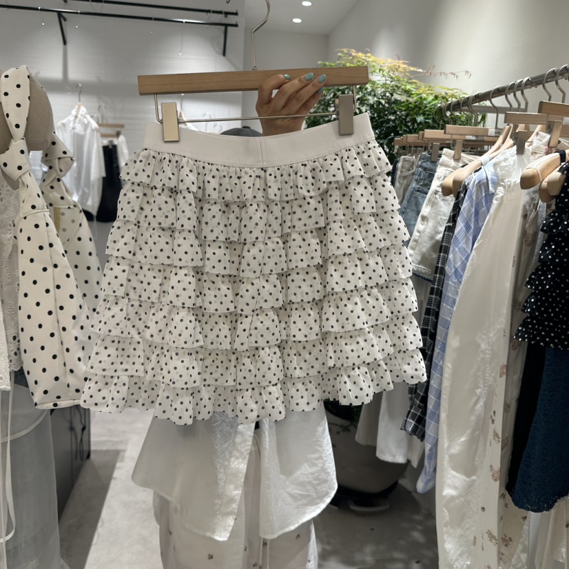AYCE韓國代購㊣女裝新款人氣推薦職業真品熱賣25春夏短裙雪紡101SHOWROOM/AYCE短裙