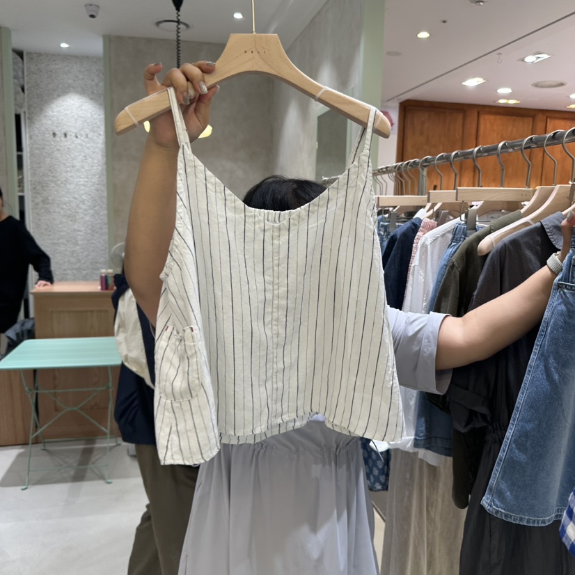 DELI JENNY東大門㊣直郵女士新款推薦時尚職業休閑吊帶背心DELI JENNY吊帶/背心