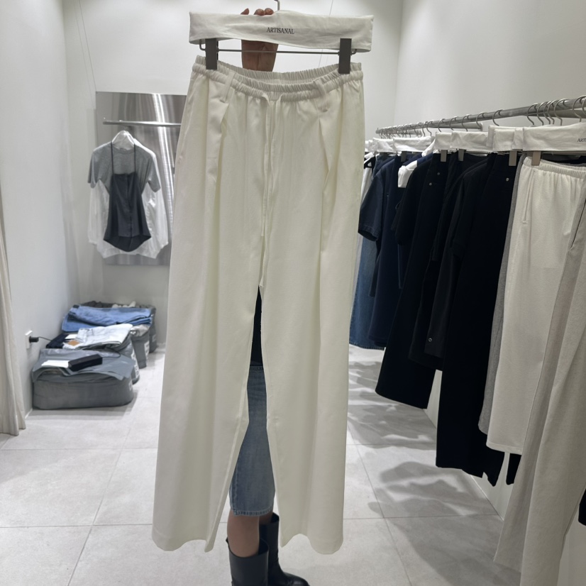 ARTISANAL東大門㊣實拍女裝新品職業真品熱賣推薦休閑褲亞麻ARTISANAL休閑褲