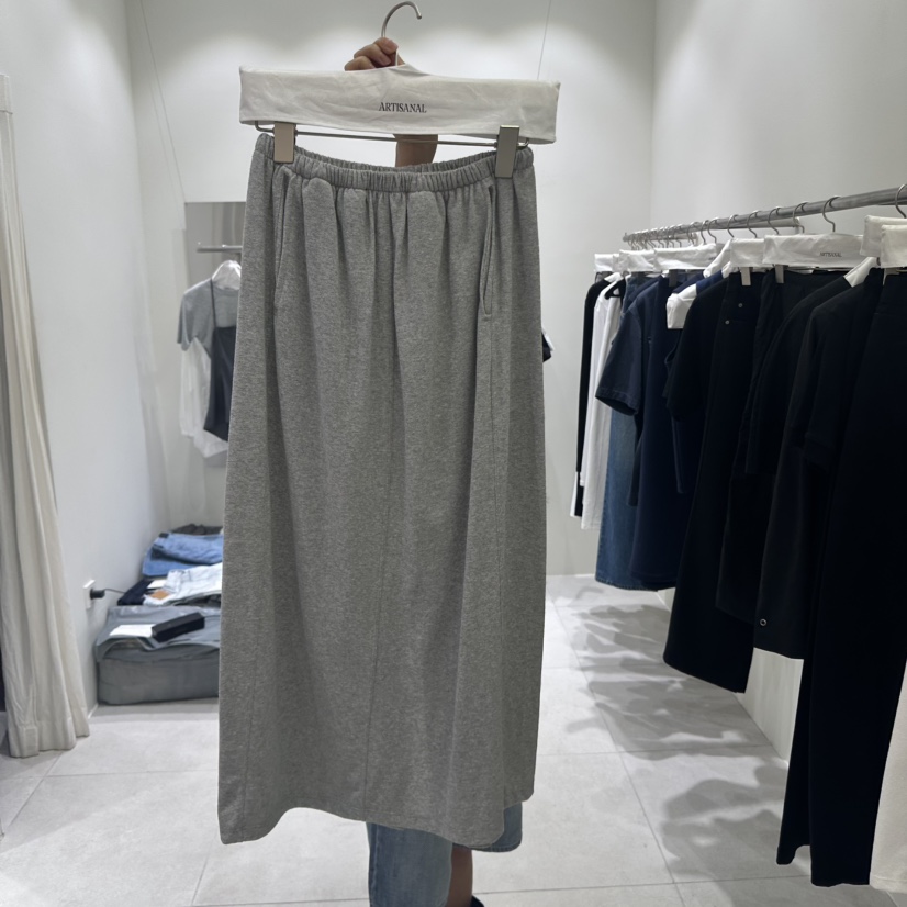 ARTISANAL東大門㊣代購女裝新品熱賣休閑真品25春夏長裙亞麻ARTISANAL長裙圖色2