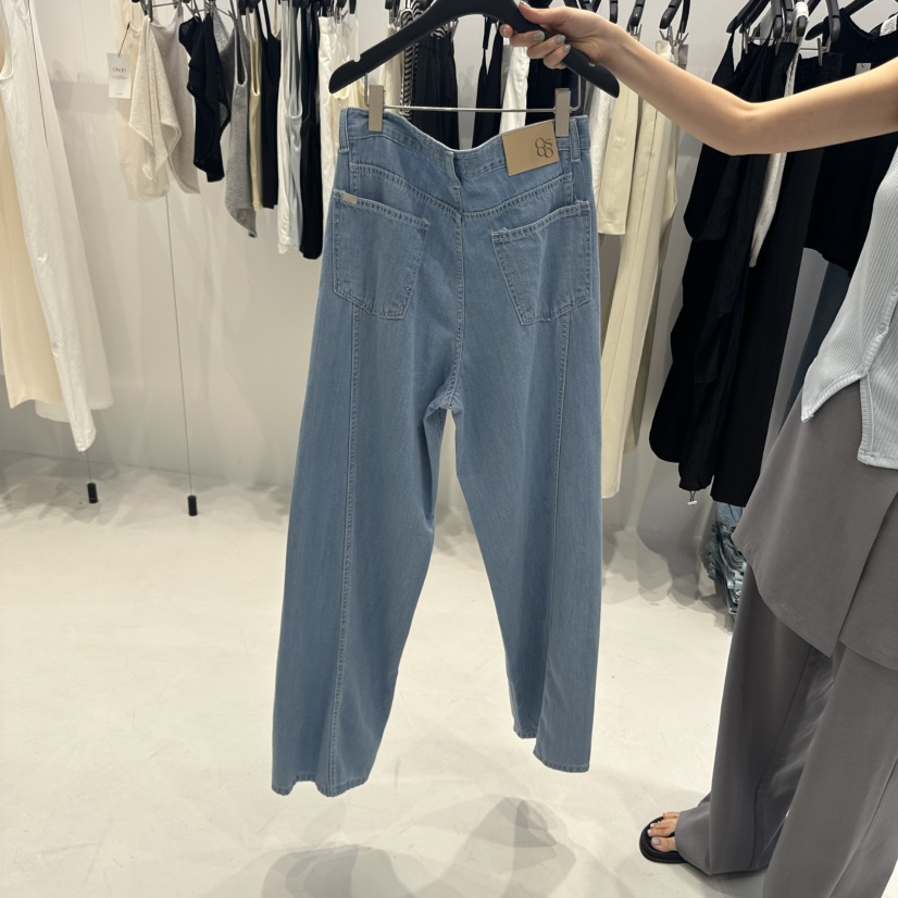 OSOO東大門㊣直郵女裝新品休閑時尚職業25春夏真品人氣牛仔褲OSOO牛仔褲