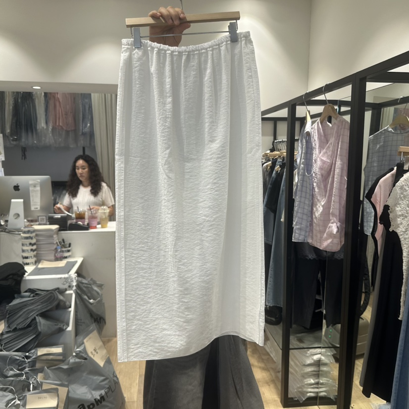 BRUNI/RICOTTA東大門㊣實拍女裝新品熱賣25春夏時尚人氣長裙BRUNI/RICOTTA長裙