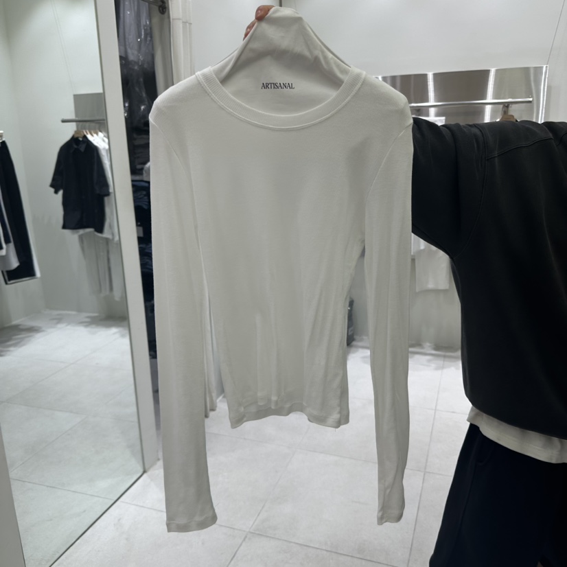 ARTISANAL東大門㊣直郵女士新款熱賣職業推薦真品長袖T恤透視ARTISANAL長袖T恤圖色3