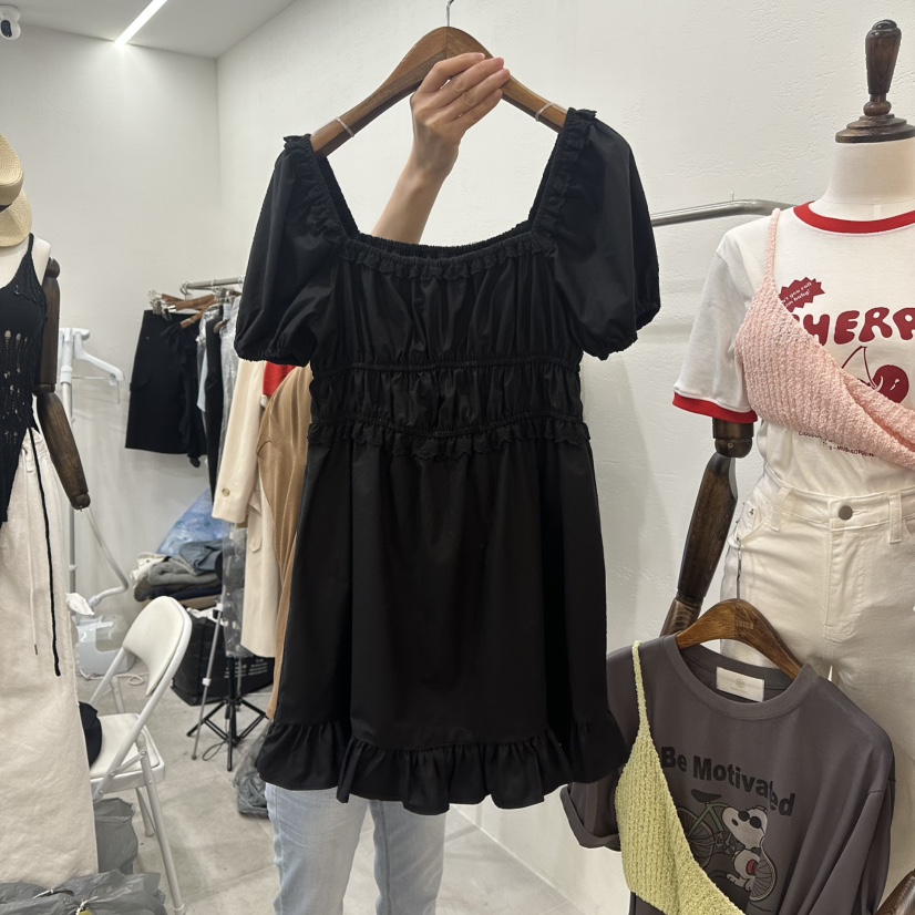 BANI BLUSH東大門㊣代購女裝新品真品時尚熱賣25春夏連衣裙BANI BLUSH連衣裙圖色2