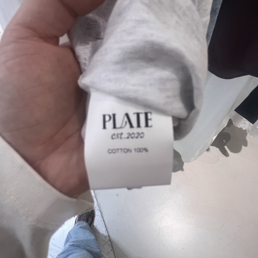 PLATE韓國代購㊣女士新品人氣時尚真品推薦熱賣休閑25春夏T恤PLATET恤