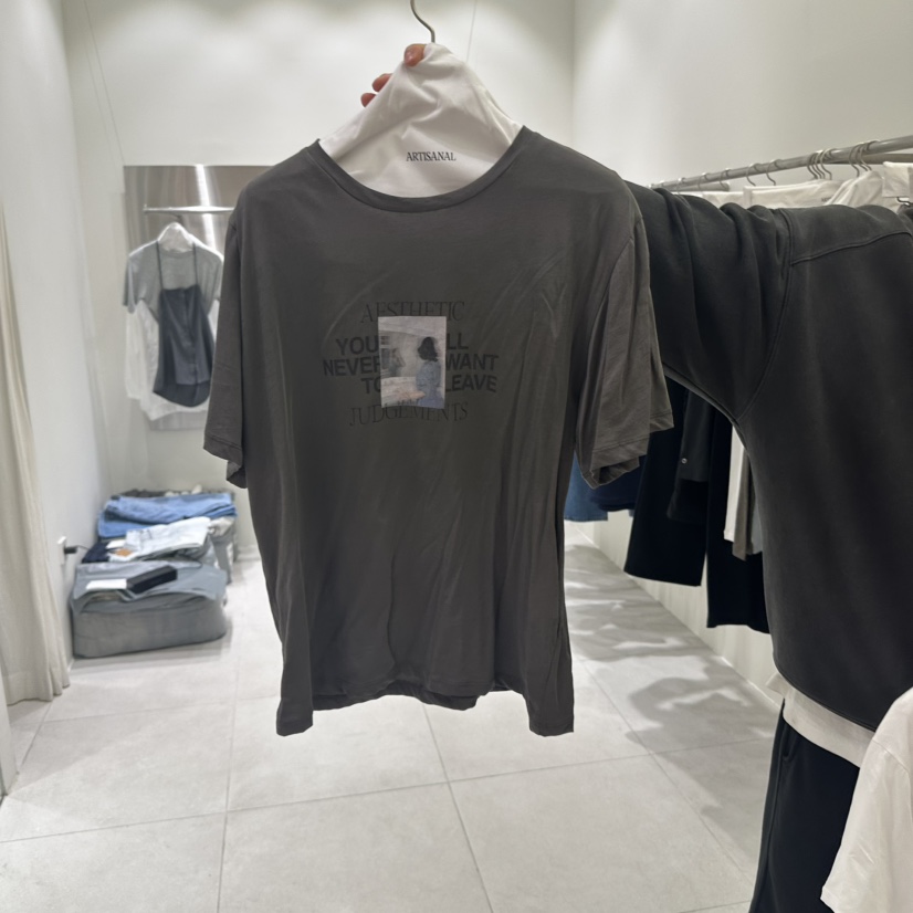 ARTISANAL東大門㊣直郵女士新款人氣真品時尚推薦熱賣25春夏T恤ARTISANALT恤圖色2