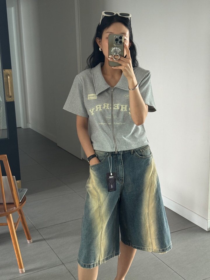 LA_TERRE韓國代購㊣女裝新款熱賣休閑推薦職業人氣25春夏針織衫LA_TERRE針織衫