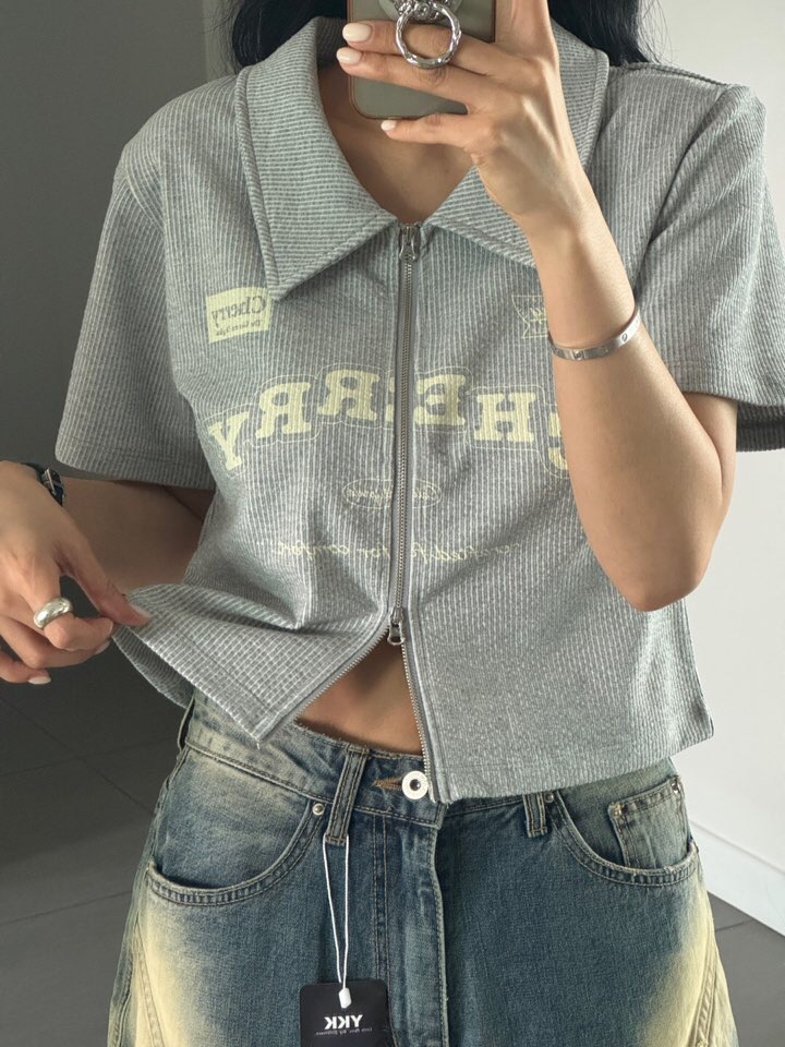 LA_TERRE韓國代購㊣女裝新款熱賣休閑推薦職業人氣25春夏針織衫LA_TERRE針織衫圖色2