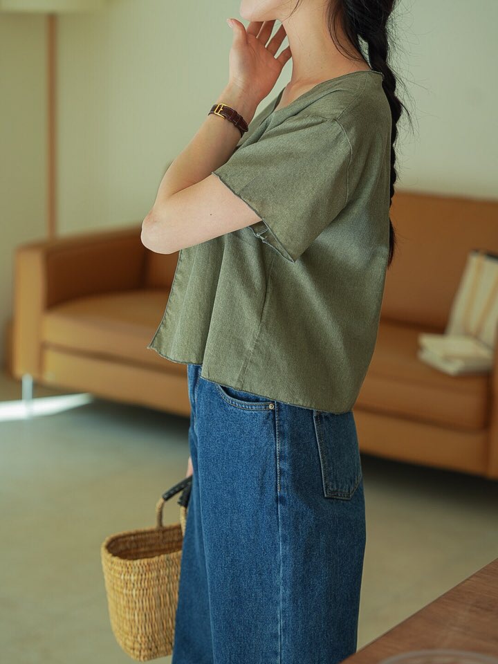 LA_TERRE東大門㊣代購女士新款熱賣真品25春夏休閑襯衫蕾絲衫LA_TERRE襯衫/蕾絲衫