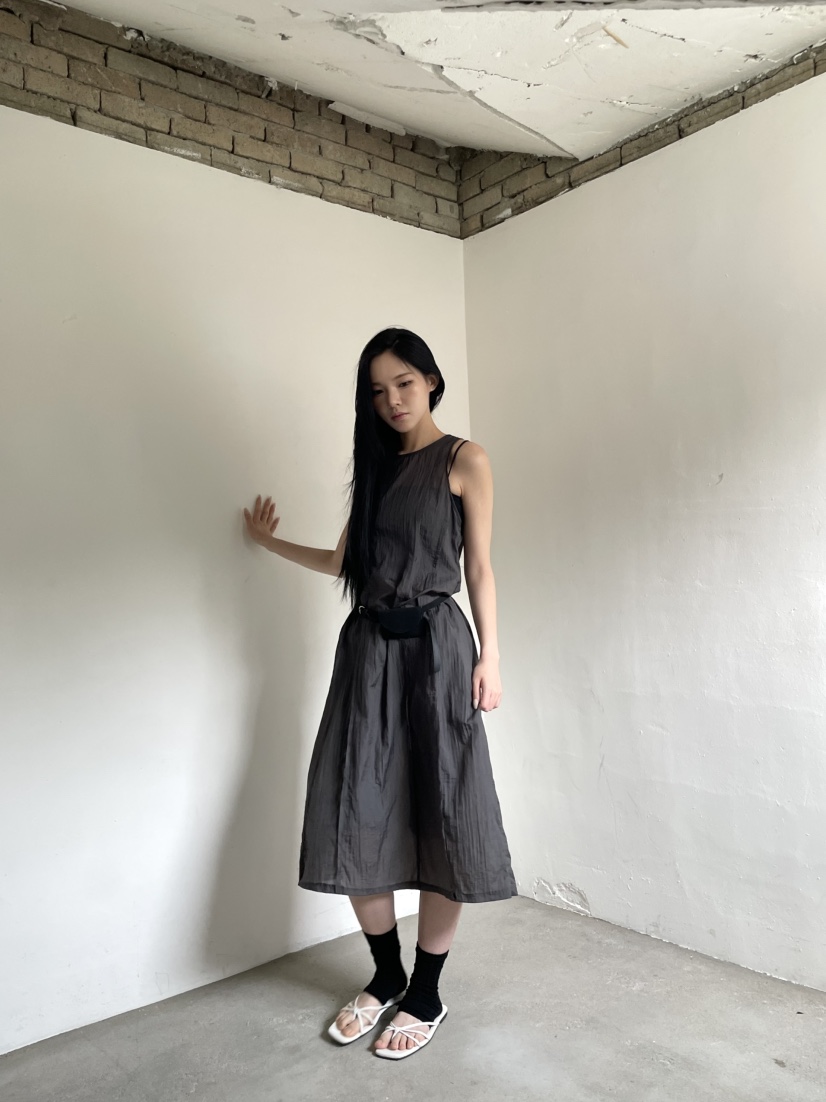 BETWEEN US韓國直郵㊣女士新品25春夏熱賣推薦休閑職業連衣裙JICJO:SEOUL連衣裙