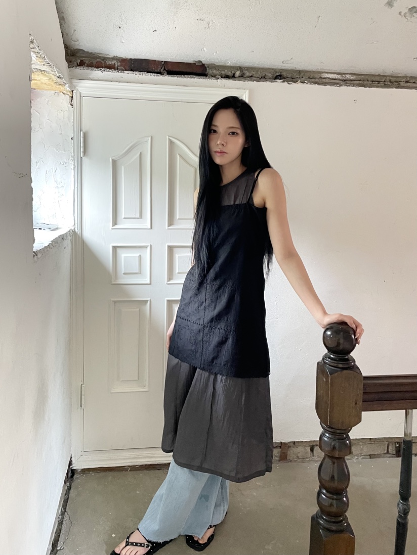 BETWEEN US韓國直郵㊣女士新品25春夏熱賣推薦休閑職業連衣裙JICJO:SEOUL連衣裙