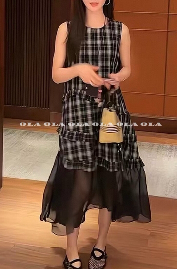 OLA韓國直郵㊣女裝新款時尚真品休閑職業熱賣25春夏人氣連衣裙mellor/OLA連衣裙