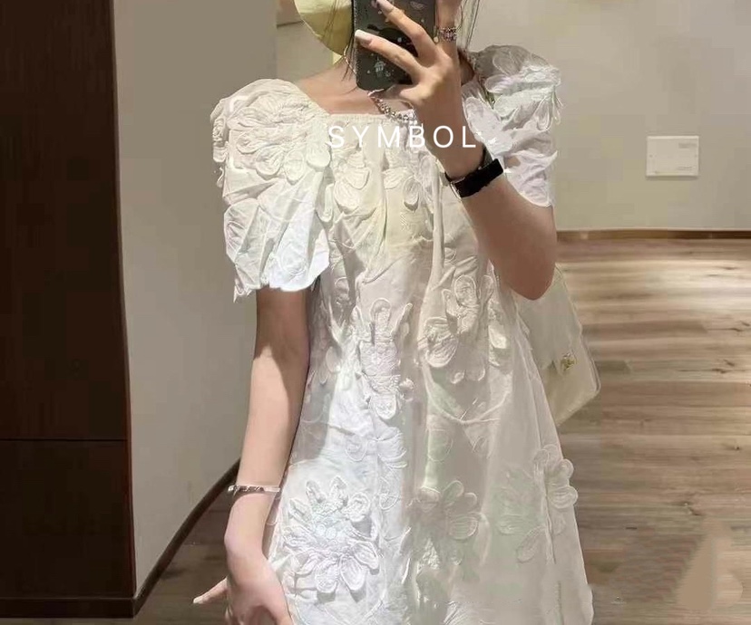 SYMBOL韓國代購㊣女裝新品休閑職業人氣推薦真品25春夏連衣裙SYMBOL連衣裙圖色2