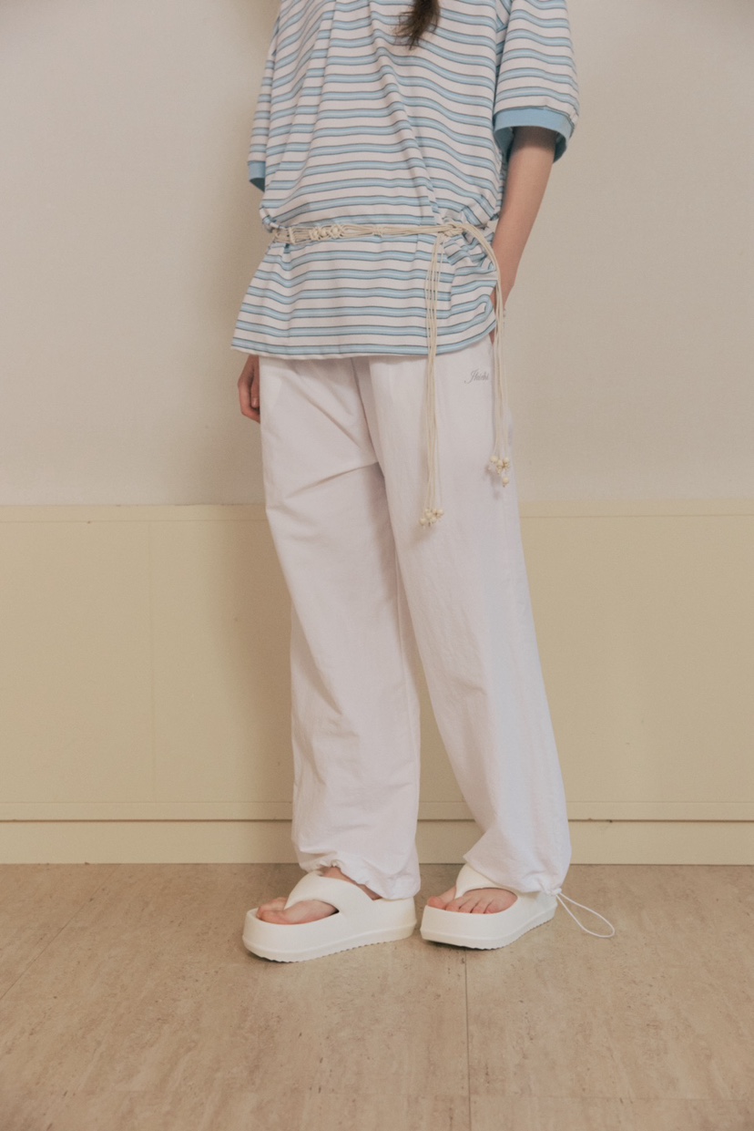 JKICHI韓國代購㊣女裝新品時尚推薦職業休閑人氣休閑褲尼龍JKICHI休閑褲