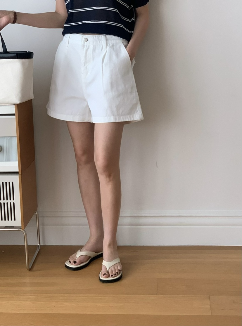 SORBET東大門㊣代購女士新品真品職業推薦25春夏休閑熱賣短褲SORBET/flat white短褲